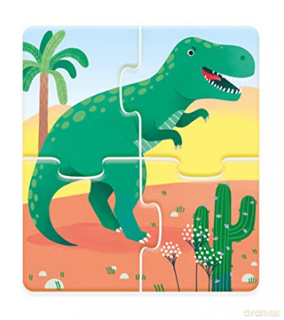 Usborne First Jigsaws And Book: Dinosaurs - Matthew Oldham [KSIĄŻKA]
