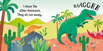 Usborne First Jigsaws And Book: Dinosaurs - Matthew Oldham [KSIĄŻKA]
