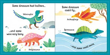 Usborne First Jigsaws And Book: Dinosaurs - Matthew Oldham [KSIĄŻKA]