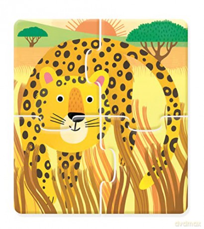 Usborne First Jigsaws: Wild Animals - Matthew Oldham [KSIĄŻKA]