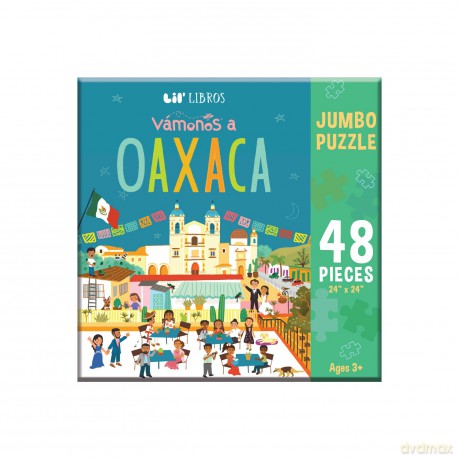 Vámonos: Oaxaca Lil' Jumbo Puzzle: 48 Pieces Lil' Jumbo Puzzle (Vámonos A/ Let's Go to) (Vámonos A/ Let's Go to) (Vámonos A/ Let's Go to) (Vámonos A/ Let's Go to) (Vámonos A/ Let's Go to) - Ana Godinez [PUZZLE]