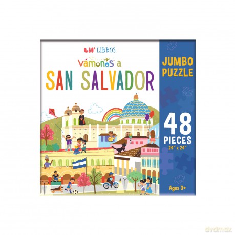 Vámonos: San Salvador Lil' Jumbo Puzzle: 48 Pieces Lil' Jumbo Puzzle (Vámonos A/ Let's Go to) (Vámonos A/ Let's Go to) (Vámonos A/ Let's Go to) (Vámonos A/ Let's Go to) (Vámonos A/ Let's Go to) - Ana Godinez [PUZZLE]