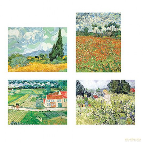 Van Gogh Countryside Portfolio Notes - Galison [KSIĄŻKA]