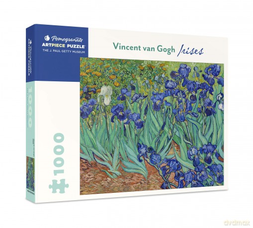 Van Gogh Irises 1 000-Piece Jigsaw Puzzle: 1,000 Piece Puzzle [PUZZLE]