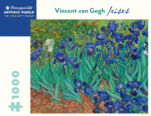 Van Gogh Irises 1 000-Piece Jigsaw Puzzle: 1,000 Piece Puzzle [PUZZLE]