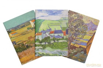 Van Gogh Landscapes Sewn Notebook Collec - Insights [KALENDARZ]