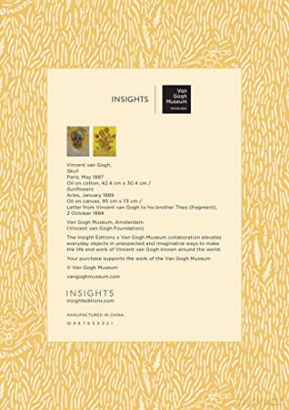 Van Gogh Skulls and Flowers Sewn Notebook Collection and Pouch Set - Insight Editions [KALENDARZ]