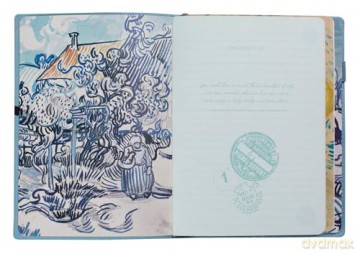 Van Gogh Traveler's Notebook Set: (Refillable Notebook) - Insight Editions [KALENDARZ]