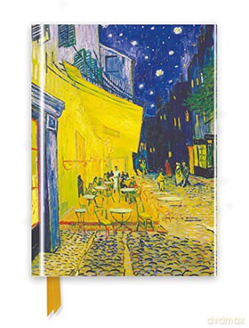 Van Gogh: Café Terrace (Foiled Journal) (Flame Tree Notebooks) - Flame Tree Studio [KSIĄŻKA]