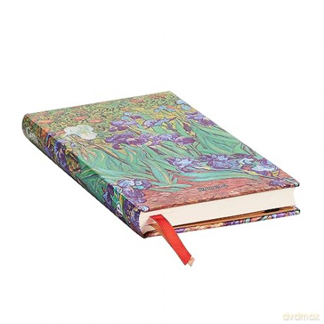 Van Gogh's Irises (Van Gogh's Irises) Slim 12-month Dayplanner 2024 - Paperblanks [KALENDARZ]