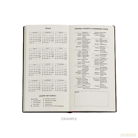 Van Gogh's Irises (Van Gogh's Irises) Slim 12-month Dayplanner 2024 - Paperblanks [KALENDARZ]