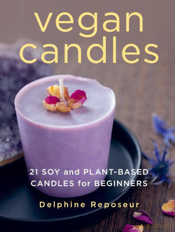 Vegan Candles: 21 Soy and Plant-based Candles for Beginners - Delphine Reposeur [KSIĄŻKA]