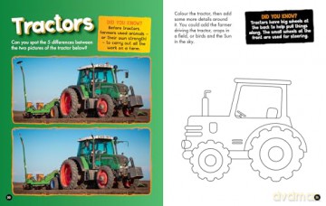 Vehicles Activity and Colouring Book (National Geographic Kids) [KSIĄŻKA]