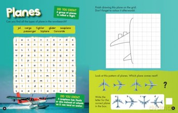 Vehicles Activity and Colouring Book (National Geographic Kids) [KSIĄŻKA]