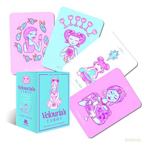 Velouria's Tarot: An intuitive tool for finding hope - Sam Rook [KSIĄŻKA]