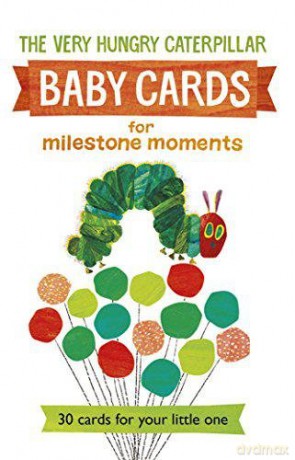 Very Hungry Caterpillar Baby Cards: for milestone moments [KSIĄŻKA]
