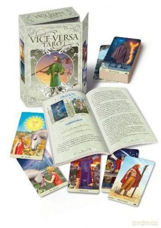 Vice-Versa Tarot - Book and Cards Set: 78 full colour tarot cards and guidebook - Massimiliano Filadoro [KSIĄŻKA]
