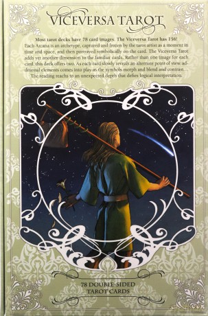 Vice-Versa Tarot - Book and Cards Set: 78 full colour tarot cards and guidebook - Massimiliano Filadoro [KSIĄŻKA]
