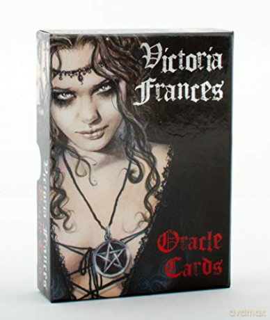 Victoria Frances Oracle Cards: 36 Full Colour Cards And 128Pp Colour Guidebook - Kim Arnold [KSIĄŻKA]
