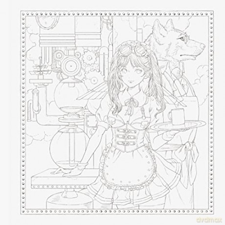 Victorian Fantasy Collection: Kuroimori Coloring Book (Pie Comic Art Coloring Book) - Kuroimori [KSIĄŻKA]