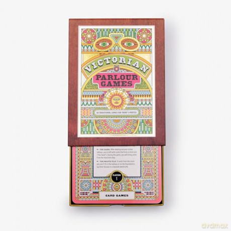 Victorian Parlour Games: 50 Traditional Games for Today's Parties - Thomas W. Cushing [KSIĄŻKA]