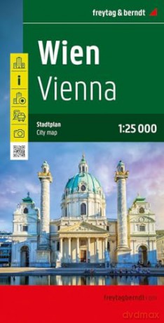 Vienna City Plan 1:25.000 - Freytag + Berndt [KSIĄŻKA]