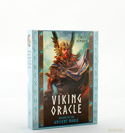 Viking Oracle: Wisdom of the Ancient Norse, 45 Full Colour Cards and 124 Book - Stacey Demarco [KSIĄŻKA]