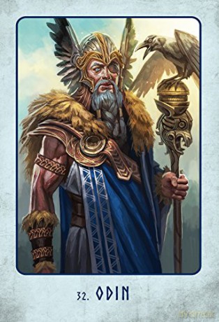 Viking Oracle: Wisdom of the Ancient Norse, 45 Full Colour Cards and 124 Book - Stacey Demarco [KSIĄŻKA]