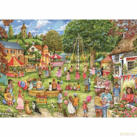Village Fete 1000 Piece Jigsaw [PUZZLE]