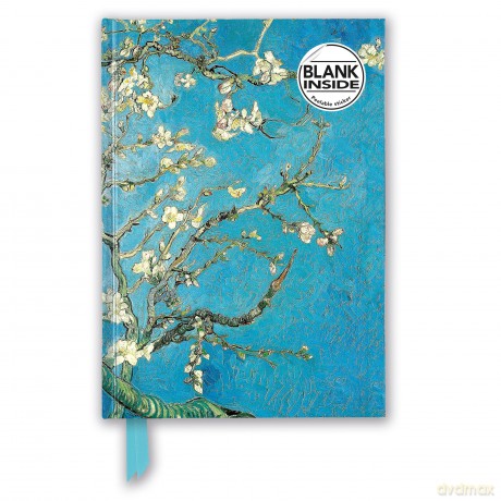 Vincent van Gogh: Almond Blossom (Foiled Blank Journal) (Flame Tree Blank Notebooks) - Flame Tree Studio [KSIĄŻKA]