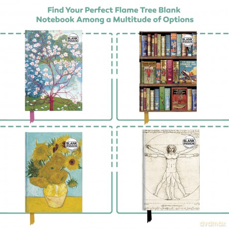 Vincent van Gogh: Almond Blossom (Foiled Blank Journal) (Flame Tree Blank Notebooks) - Flame Tree Studio [KSIĄŻKA]