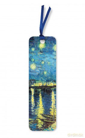 Vincent van Gogh: Starry Night over the Rhône Bookmarks (pack of 10) - Flame Tree Studio [KSIĄŻKA]