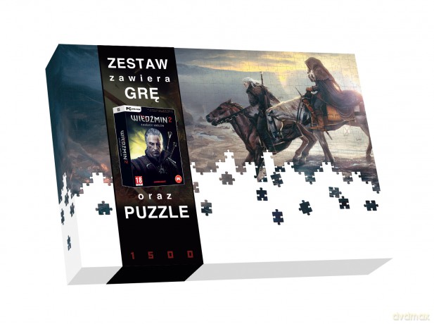 Mix Pack Wiedzmin 2 + puzzle Dziki Gon [GRA PC]