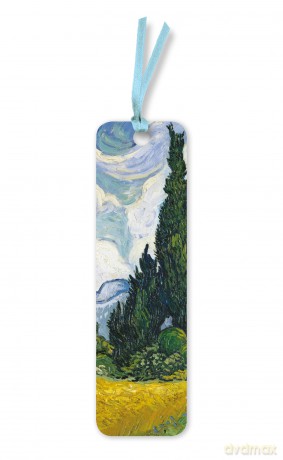 Vincent van Gogh: Wheat Field with Cypresses Bookmarks (pack of 10) - Flame Tree Studio [KSIĄŻKA]