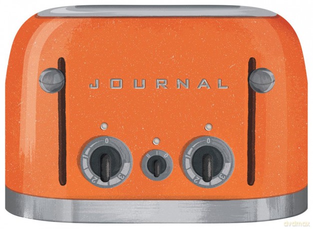 Vintage Toaster Journal - Running Press [KALENDARZ]