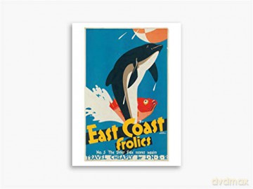 Vintage Travel Posters: A Journey to the Sea in 30 Posters (Victoria and Albert Museum) - Gill Saunders [KSIĄŻKA]
