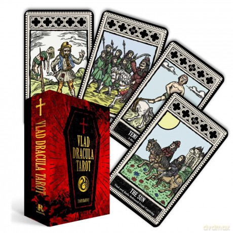 Vlad Dracula Tarot - Travis McHenry [KSIĄŻKA]
