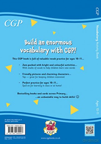 Vocabulary Activity Book for Ages 10-11 (CGP KS2 Activity Books and Cards) - CGP Books [KSIĄŻKA]