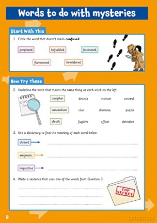 Vocabulary Activity Book for Ages 10-11 (CGP KS2 Activity Books and Cards) - CGP Books [KSIĄŻKA]