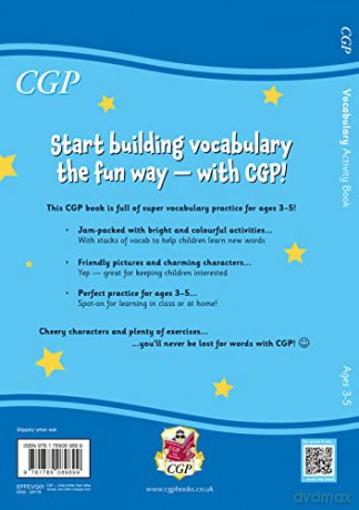Vocabulary Activity Book for Ages 3-5 (CGP Reception Activity Books and Cards) - CGP Books [KSIĄŻKA]