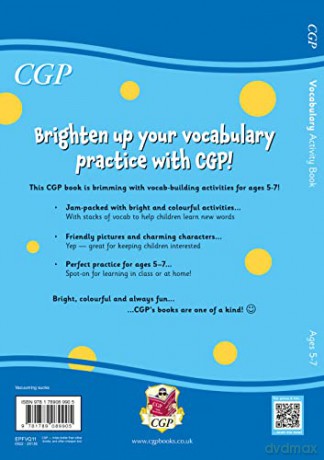 Vocabulary Activity Book for Ages 5-7 (CGP KS1 Activity Books and Cards) - CGP Books [KSIĄŻKA]