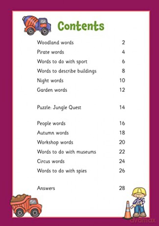 Vocabulary Activity Book for Ages 5-7 (CGP KS1 Activity Books and Cards) - CGP Books [KSIĄŻKA]