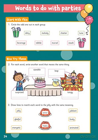 Vocabulary Activity Book for Ages 8-9 (CGP KS2 Activity Books and Cards) - CGP Books [KSIĄŻKA]