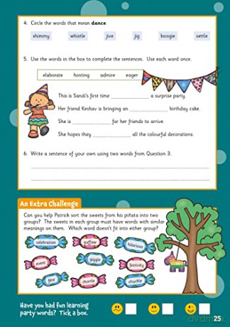 Vocabulary Activity Book for Ages 8-9 (CGP KS2 Activity Books and Cards) - CGP Books [KSIĄŻKA]