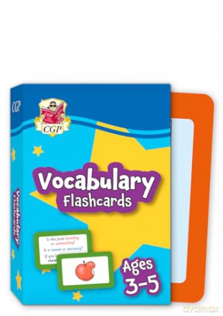 Vocabulary Flashcards for Ages 3-5 (CGP Reception Activity Books and Cards) - CGP Books [KSIĄŻKA]