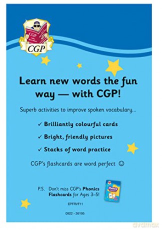 Vocabulary Flashcards for Ages 3-5 (CGP Reception Activity Books and Cards) - CGP Books [KSIĄŻKA]
