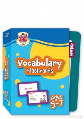 Vocabulary Flashcards for Ages 5-7 (CGP KS1 Activity Books and Cards) - CGP Books [KSIĄŻKA]