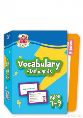 Vocabulary Flashcards for Ages 7-9 (CGP KS2 Activity Books and Cards) - CGP Books [KSIĄŻKA]