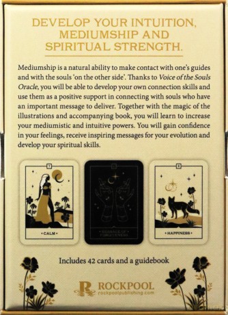 Voice of the Souls Oracle: 44 Full-color, Gilded Cards and 176-page Guidebook - Isabelle Cerf [KSIĄŻKA]