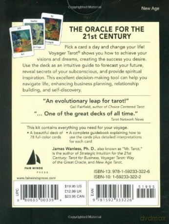 Voyager Tarot: Intuition Cards for the 21st Century - James Wanless [KSIĄŻKA]